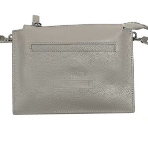 Harley-Davidson Women’s Leather Hip Bag w/strap - Gray